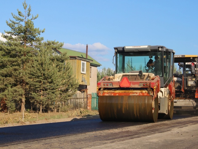 Дорожная группа работает в Шимском районе